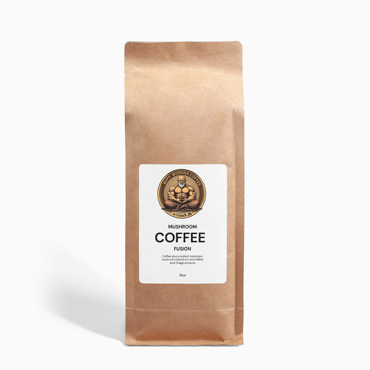 Mushroom Coffee Fusion - Lion’s Mane & Chaga 16oz