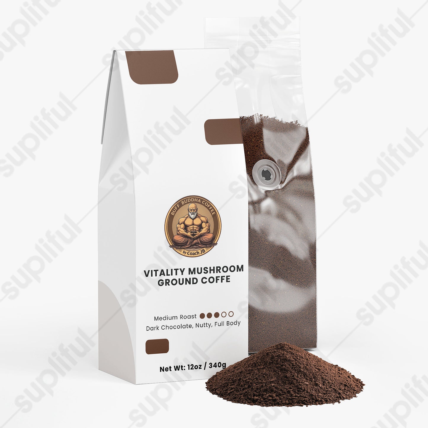 Vitality Mushroom Coffee (Medium Roast)